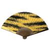 Kimono Plastered Kyoto 25 Inches [Stylish Iroha] Fan, Bamboo, Ribs, 7.5 (22.5 Cm) (Sand-colored)