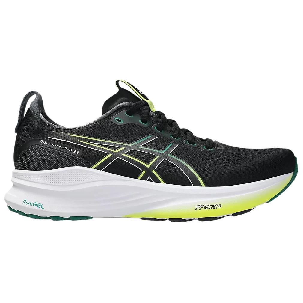 Asics Gel Kayano 32 Black Jasper Green Sneakers 1011C052-003