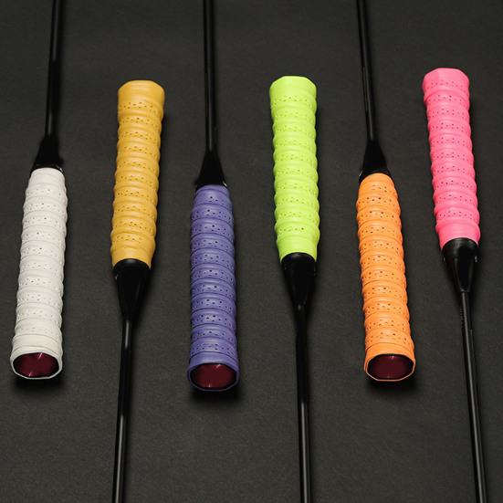 Perforated Anti-Slip Tennis Overgrip Thickened Non-Slip Band Racket Grip Super Absorbent Tennis Badminton