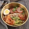 Stainless Steel Salad Bowl with Scale Multifunctional Thickened Cereal Bowl BPA Free Reusable Noodle Rice Food Bowl Reusable Soup Basin