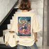 Sailor Moon Anime Graphi T Shirt Men Women Vintage Oversized Short Sleeve Tee Casual Streetwear Summer Graphic Top Y2k Clothes