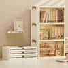 Multi-Functional Plastic Storage Box Flip-Top Style Organizer Cabinet for Living Room Kitchen Bathroom Clothes Storage Box