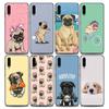 Capa de telefone engraçada para cachorro pug para iPhone Samsung Galaxy Redmi Xiaomi Oppo OnePlus Note SA 7 8 9 10 11 12 13 14 20 21 22 23 53 54 Pro Max Ultra TPU macio