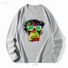 XtraFly Apparel Mens T Shirt Neon Monkey Chimp Gorilla Tie Dye Ape Crewneck Vintage Washed Unisex Soft Designer Clothes Casual