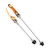 1pair Bike Wheel Locking Security Antitheft Skewers Road Bike Wheel Hubs Screw for Mountain Biking Enthusiasts