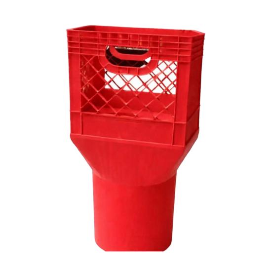 Square Cup Holder Expander for Car, Milk Crate Cup Holder, Anti-Slip Large Drink Stabilizer, Universal Vehicle Spill Proof Organizer
