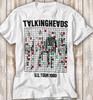 HOT Talking Heads US Tour White T-shirt Cotton Unisex Unisex T-Shirt