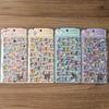4 Pcs Cute Transparent Pop Seal Stickers - Adorable Decoration For Journals, Phones & Diy Crafts Anime Worlds Store