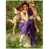 Diamond Painting Cross Stitch Mother and Angels Round Drill People Diamond Embroidery