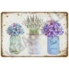 Placă Metalică Vintage Cutie Retro Cafenea Artă de Perete Grădină Decor Acasă Placă pentru Cameră Pictură Fermă Cadou Perfect pentru Perete Mural D