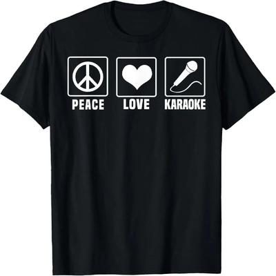 Cool Karaoke For Men Women Singer Singing KTV Karaoke Lovers T-Shirt