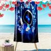 Toalla de Playa ASTRO BOT Estampada, Toalla Grande Suave de Secado Rápido para Playa, Camping, Natación