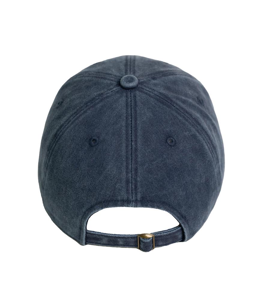 Hebeles Sketch Stone Washed Ball Cap - Navy