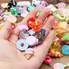 5 pièces/lot ou 20 pièces/lot 80 Styles mélange fruits animaux Popsicle bonbons résine boucle d'oreille breloques résultats de bricolage porte-clés Bracelets pendentif pour la fabrication de bijoux
