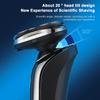 Electric Shaver for Men 3 Floating Heads Beard Razor Hair Clipper Facial Cleaner Massager Nose