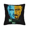Breaking Bad Walter White Pillowcase Cushion Cover Decor Jesse Pinkman Hank Mike Skyler Throw Pillow Case Cover Home 45X45cm