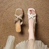 Stepping On Shit Open-toed Stiletto Half-drag Sandals for Women's 2025 Summer New Models with Skirts, Cool Slippers, and Outer Wear