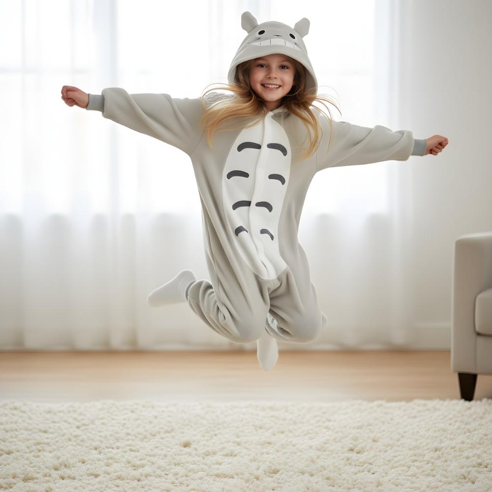 Pajama Onesie Kigurumi Costume Disguise Totoro Children 115 - 125Cm