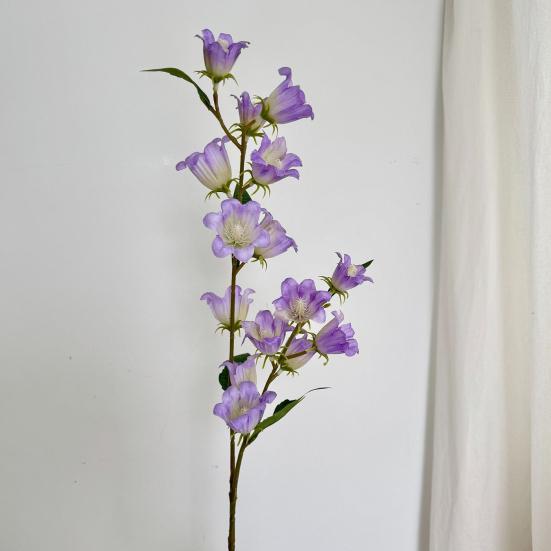 Artificial Lily of The Valley Flower Faux Bell Flower Wedding Bouquet for DIY Bridal Bouquet Floral Arrangement Home Garden Decor