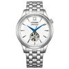 Horloge Citizen Collection Mechanisch Automatische Opwinding Mechanisch Open Hart Achterkant Waterdicht Wit Zilver [Citizen] Doorzichtig NH9131-73A Heren