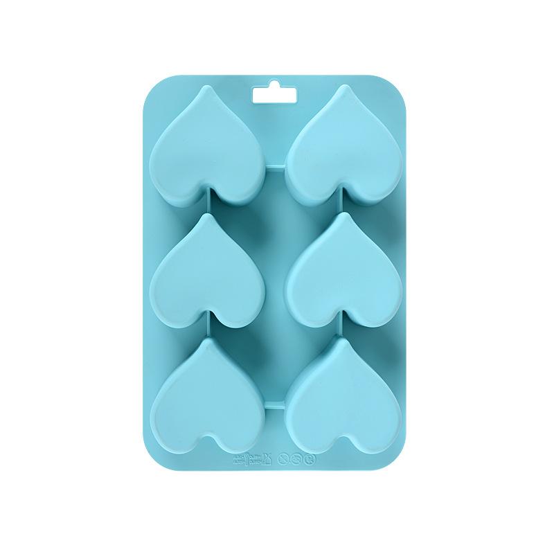 Spot Silicone Cake Mold Heart-shaped Silicone Maffin Cup DIY Handmade Jelly Pudding Mold Oven Baking Tool