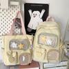 Children's Schoolbags  Girls  Elementary School Students  Junior High School Students  Large Capacity Two Piece Backpacks