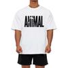 2025 New Mens Sports Casual T Shirt Comfortable Crew Neck Short Sleeve Graphic Top for Active Leisure Wear