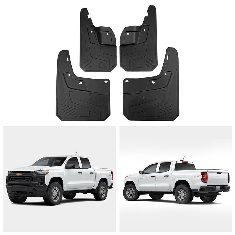 Mud Flaps For Chevrolet Colorado 2024 2025 Small Wheel Brow Car Fender Skin Prevent Scratches
