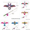 New Plastic Swallow Goldfish Children's Hand-held Wing Fluttering Cartoon Kite 35cm Dynamic Butterfly