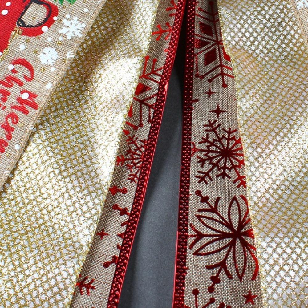 Bowknot Christmas Tree Decoration Bow Reuasble Hanging Christmas Bow Long Ribbon Bows Christmas Pendant Wedding Party Decor