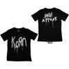 2026 Summer Bestselling Band Korn Retro Casual ShortSleeved TShirt for Unisex  Loose and Breathable LongSleeved Shirt