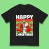 Christmas Santa Claus And Friends On Sleigh Ride Kids T Shirt