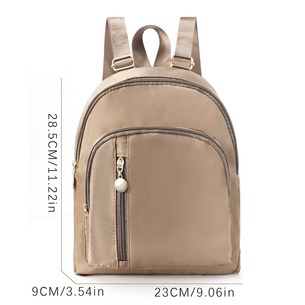 Minimalist Polyester Casual Backpack With Breathable Design For Outdoor Travel
