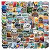 100 National Park Graffiti Stickers Personalized Decoration Computer Suitcase Waterproof Diy Stickers