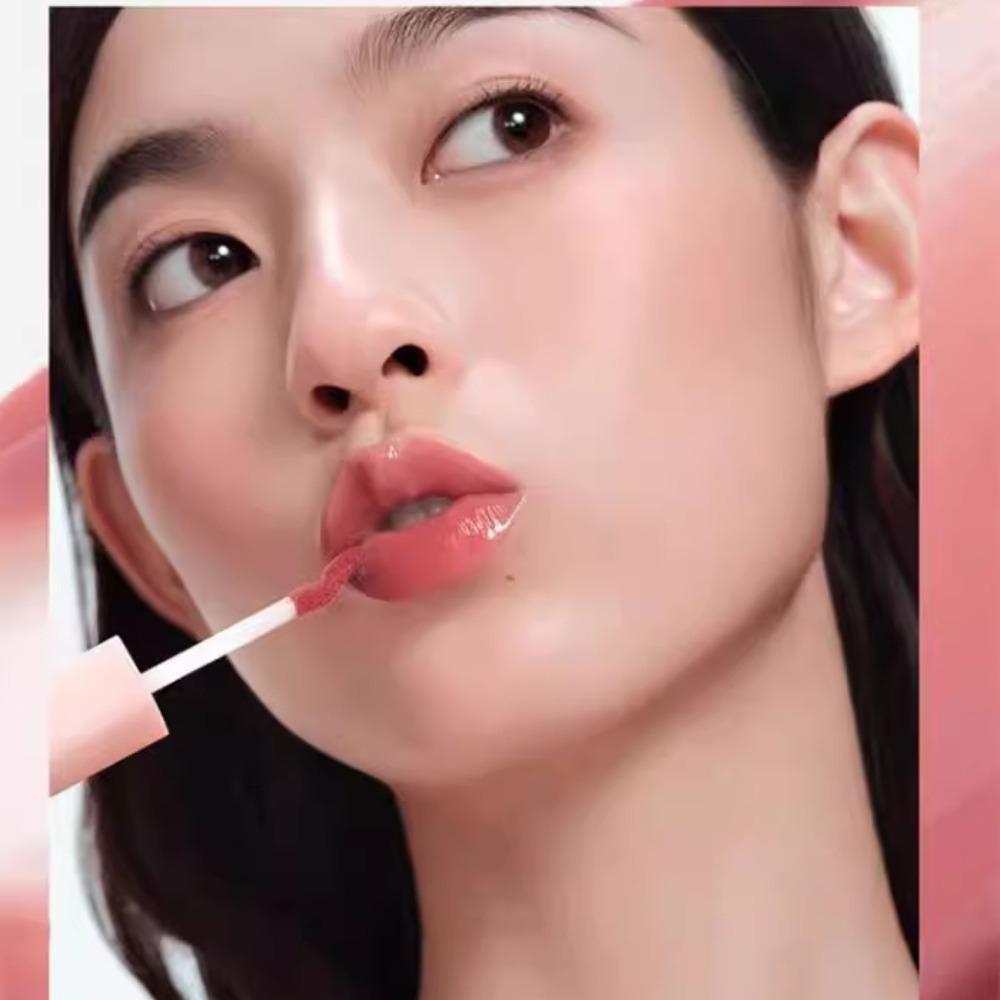 Double End Lip Glaze Full Gloss Mirror and Matte Velvet Lip Gloss Anti Stain Cosmetic Lip Glaze Long Term Color and Moisture