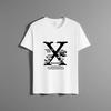 Summer New Unisex Versatile Pure Cotton T-shirt Fashionable Casual Round Neck Top Breathable Loose Fit Print Short Sleeved Shirt
