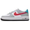 Air Force 1 LE GS Grey Red Blue Kids Sneakers White University-Red HF0743-161