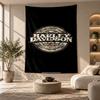 Decorative Tapestry,Harley-Davidson Printed Wall Art, Lightweight Wall Hanging For Bedroom Background