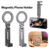 Universal Magnetic Airplane Phone Holder Rotation Adjustable Cellphone Mount Foldable Travel Stand for IPhone Phone