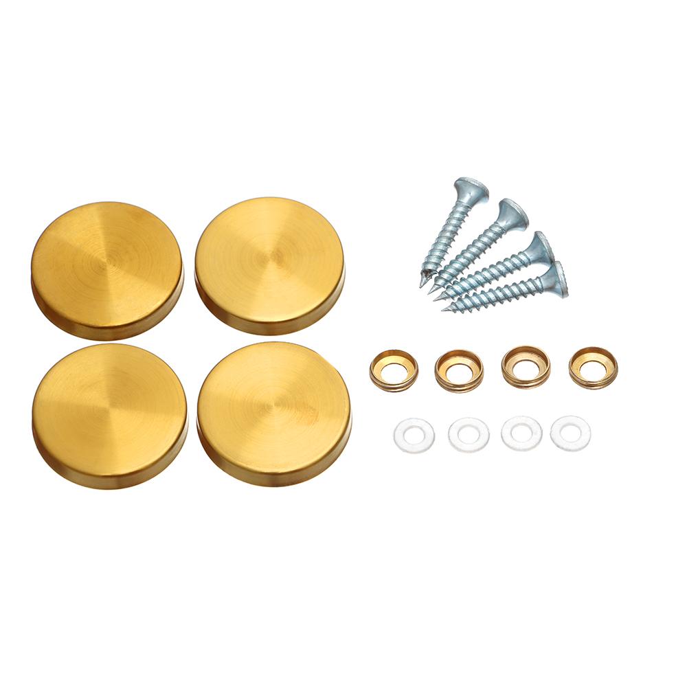 Stainless Steel Advertising Screws Nails Screws Decorative Cap Mirror Fasteners Mirror Fixing Nails Decoration Screw Covers
