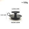 Vintage Metal Candlestick Holder With Handle Anti-slip Candle Holder Desktop Candlestick Adornment