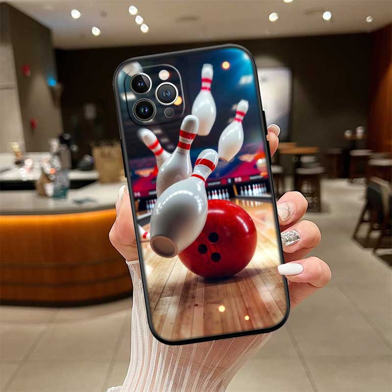 UP15 Bowling New High-End Shell Phone Case for Xiaomi Poco C40 C50 C51 C55 C65 C71 C75 F3 F5 F6 F7 M2 M3 Pro Ultra
