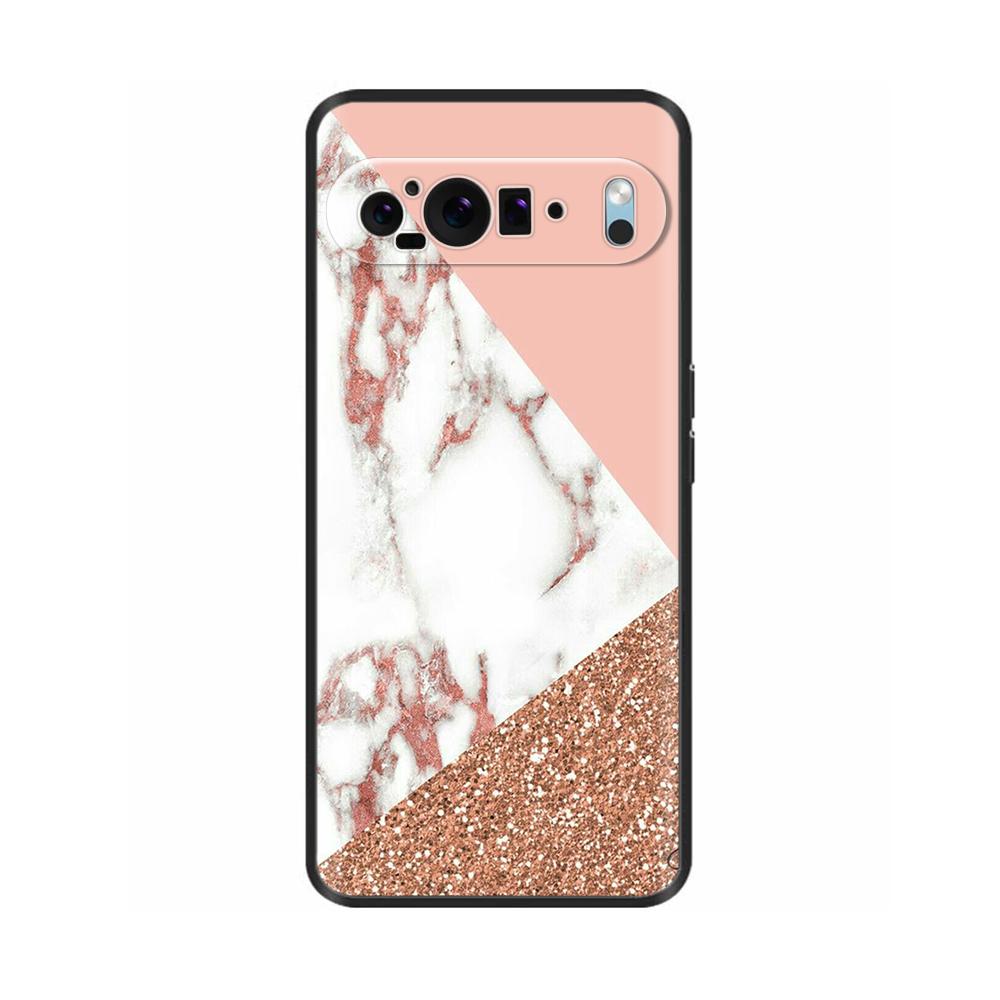 For Google Pixel9 / Pixel 9 Pro XL Phone Case Cute Flowers Painted Silicone Back Covers for Google Pixel 9 Pro XL Fundas Shell
