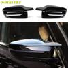 G30 G38 Negro Brillante Cubiertas de Espejo Retrovisor de Ala Lateral Para BMW Serie 2 3 4 5 7 G20 G21 G28 G22 G11 G12 G42 Estilo M4 LHD RHD