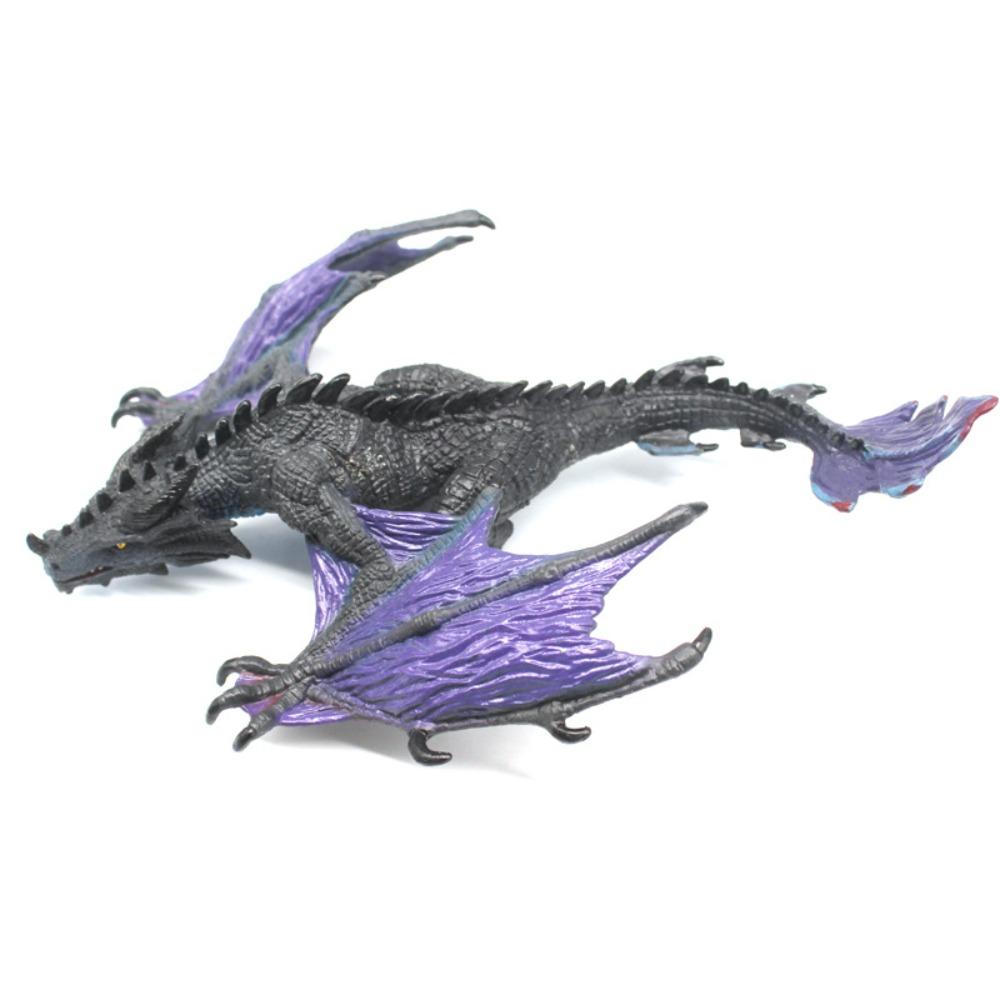 Ice Flying Dragon Simulation Warcraft Western Beast Dragon Animal Model Children Gift