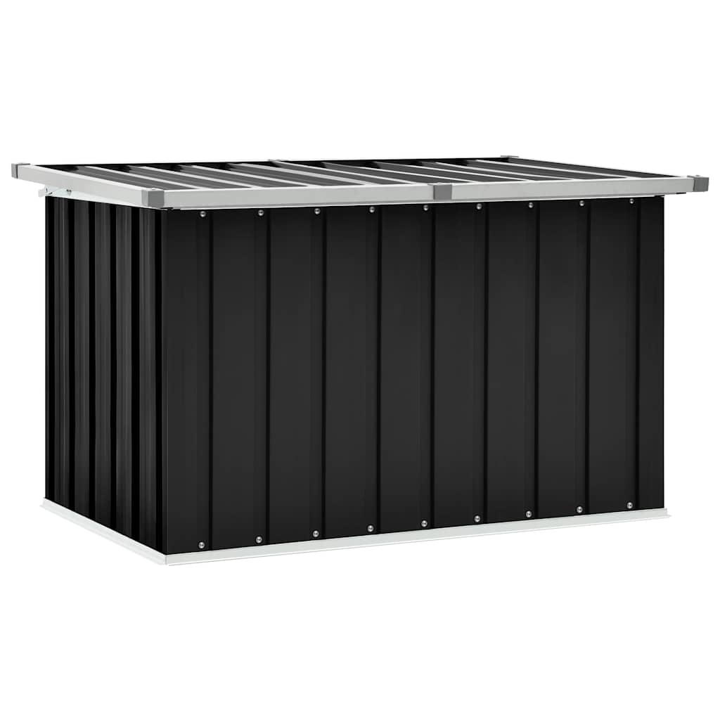 Garden Storage Box Anthracite Grey 109 X 67 X 65 Cm