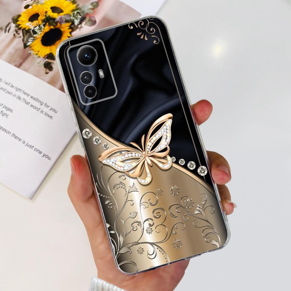 For Xiaomi Redmi Note 12S Case Redmi Note12S Cute Astronaut Silicone Back Cover For Redmi Note 12S 4G 2023 Cases Protective Capa