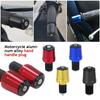 7/8" 22 Mm Universal Motorcycle Handle Bar End Handlebar Grips Ends Sliders Cap Plug Slider Counterweight Cover Universal