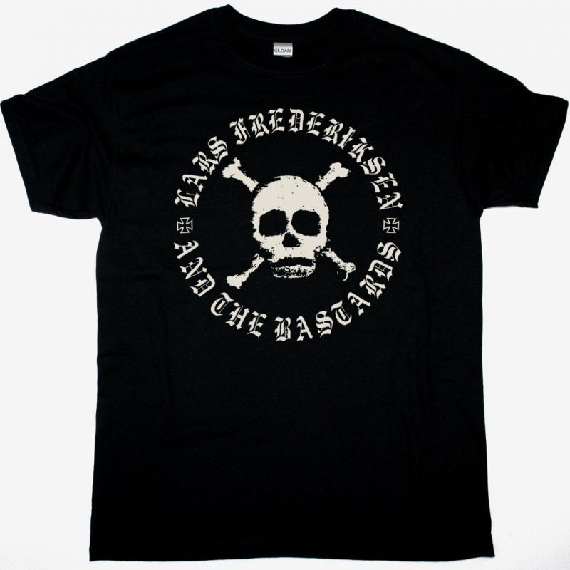 LARS FREDERIKSEN AND THE BASTARDS SKULL NY SVART T-SHIRT Unisex T-Shirt