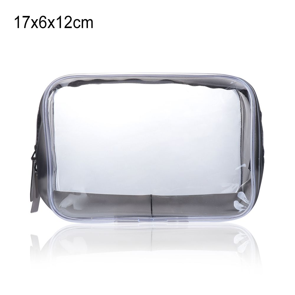 Environmental Protection Waterproof PVC Zipper Toiletry Bag Makeup Case Storage Pouch Cosmetic Bags